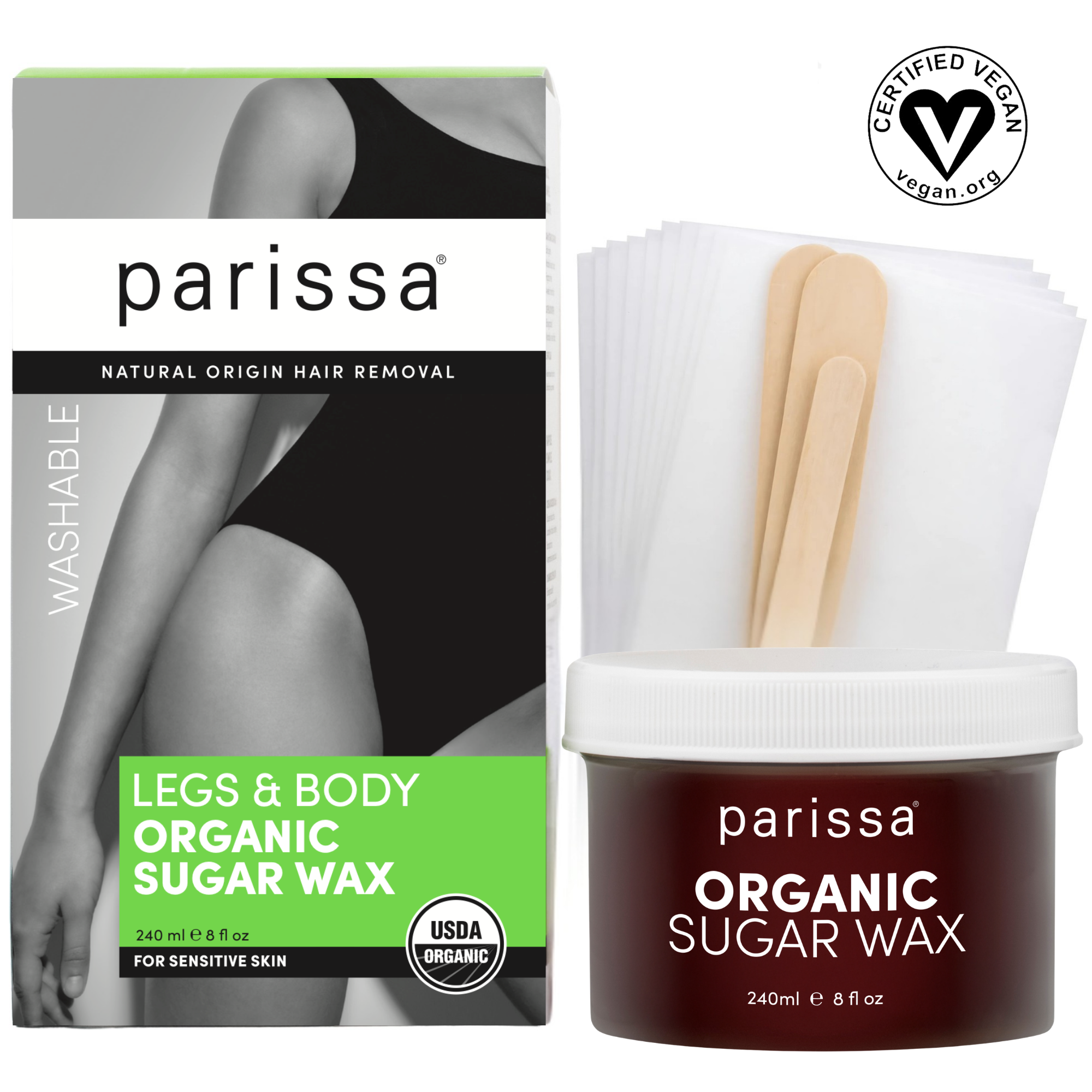 Legs & Body Organic Sugar Wax